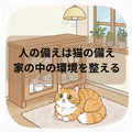 ペット、保存水～猫と防災～家の中の環境を整える。人の備えは猫の備え