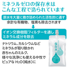 画像をギャラリービューアに読み込む, [ 即納 ]車載保管できるアルミパウチ容器の5年保存水 550mL 10本セット ミネラルゼロ 【hzn】
