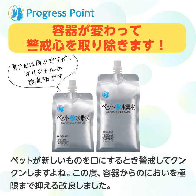 ペットの水素水 -Progress- 550mL×20本 – Official Arkhe-Pet